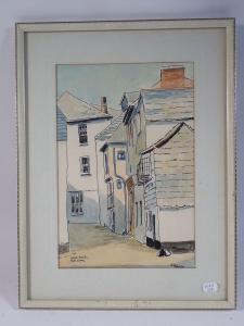 ROBINSON Edward W 1824-1883,Lower Fore St, Port Isaac,Smiths of Newent Auctioneers GB 2024-01-04