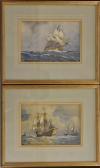 ROBINSON Gregory,English Man of War and Spanish Galleon,Bamfords Auctioneers and Valuers 2018-06-06