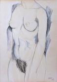 ROBINSON HILARY,Nude study,1981,Mallams GB 2015-09-21
