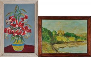 ROBINSON John Leonard,Flowers in a vase,1979,Anderson & Garland GB 2016-07-19
