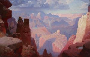 Robinson LEIGH William 1866-1955,The Grand Canyon,1910,Christie's GB 2024-01-18