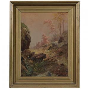 ROBINSON LUCAS A,Foggy Fall Morning,Brunk Auctions US 2017-07-22