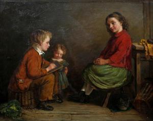 ROBINSON Matthias 1856-1885,The Young School Mistress,Mallams GB 2017-02-02