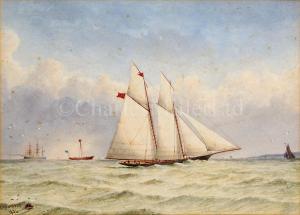 ROBINSON T 1800-1900,Off Cowes - Commodore's,1894,Charles Miller Ltd GB 2022-11-01