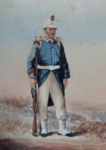 ROBLEY Horatio Gordon 1840-1930,35th Italian Regiment,International Art Centre NZ 2016-08-24