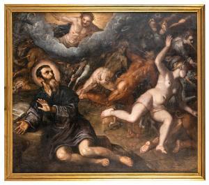 Robusti Domenico 1560-1635,I demoni che volano via da Sant'Anton,17th century,Wannenes Art Auctions 2022-11-29