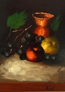 ROCAUL,STILL-LIFE WITH GRAPES,Ritchie's CA 2013-04-08