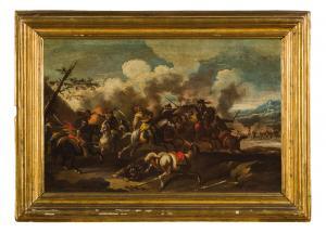 ROCCO Giovanni Luigi 1701-1750,Coppia di battaglie,Wannenes Art Auctions IT 2020-12-21
