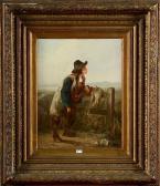 ROCHAID E 1800-1800,Le jeune berger à la barrière,VanDerKindere BE 2014-09-09