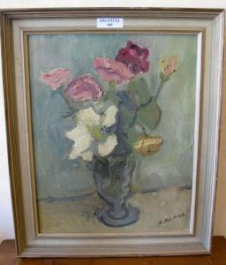 ROCHAT Alexandre 1895-1981,Bouquet de fleurs,Galartis CH 2014-09-06
