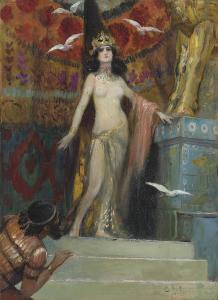 ROCHEGROSSE Georges Antoine 1859-1938,Sémiramis, The Queen of Assyria,Christie's GB 2017-12-14