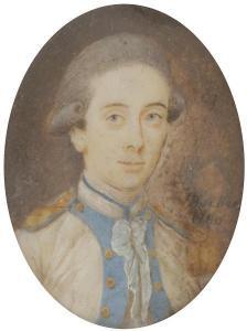 ROCHER Alexandre 1729,Portrait d\’un lieutenant,1780,Ader FR 2018-11-06