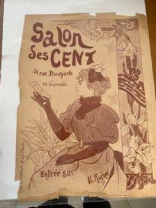 ROCHER Edmond André 1873-1948,Salon des Cent,1895,Eric Caudron FR 2021-10-12
