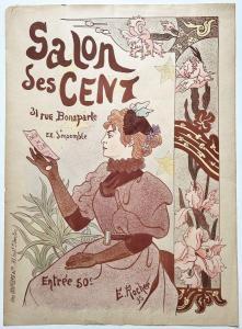 ROCHER Edmond André 1873-1948,Salon des Cents,1895,Eric Caudron FR 2024-04-02