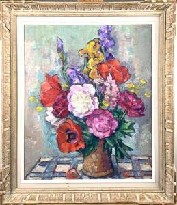 ROCHETTE Raymond 1906-1993,Vase de fleurs,Sadde FR 2019-12-12