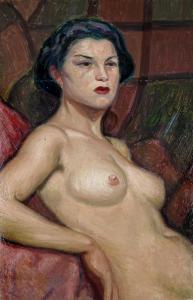 ROCKLINE Vera 1896-1934,Nudo femminile,Gonnelli IT 2023-05-23