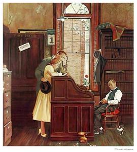 ROCKWELL Norman Perceval 1894-1978,Marriage License,1970,Ro Gallery US 2024-02-07