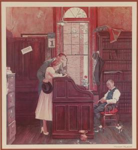 ROCKWELL Norman Perceval 1894-1978,Marriage License'',Ripley Auctions US 2010-08-21