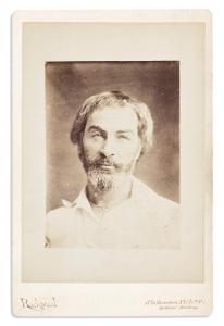 ROCKWOOD George 1832-1911,Portrait of Walt Whitman,1854,Swann Galleries US 2022-08-18