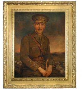 RODEN William Thomas 1817-1892,Portrait of Lieutenant Joseph Parkes in uniform,Cheffins 2017-07-06