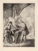 rodermondt Pieter,Esau verkauft sein Erstgeburtsrecht an Jakob,Galerie Bassenge DE 2020-11-25