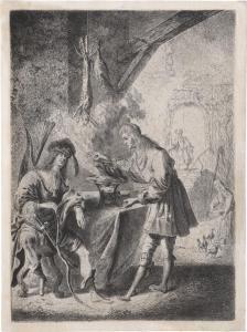 rodermondt Pieter,Esau verkauft sein Erstgeburtsrecht an Jakob,Galerie Bassenge DE 2023-06-07