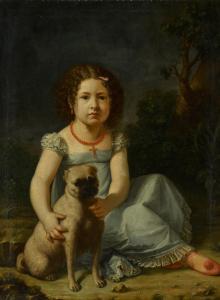 RODES Y ARIES Vicente,Portrait of a girl, said to be Marie Josefa 'Mariq,1821,Sotheby's 2022-04-06