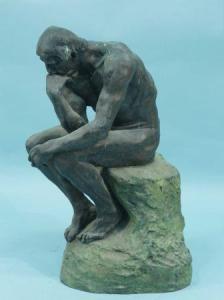 RODIN AUGUSTE 1840-1917,THE THINKER,Lewis & Maese US 2013-01-23