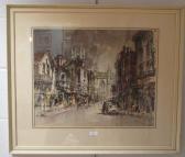 RODMELL Harry Hudson 1896-1984,Hull, Cathedral view,Cheffins GB 2017-02-23