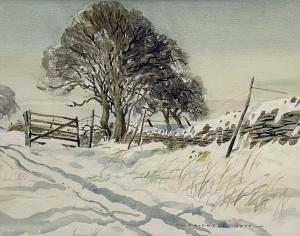 Rodmell Herbert 1913-1994,Drovers Road' above Kepwick,1977,David Duggleby Limited GB 2022-02-19