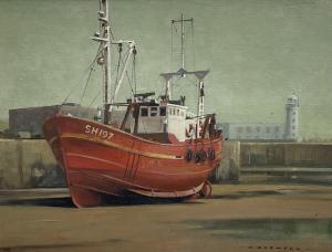 Rodmell Herbert,Scarborough Fishing Boat in South Bay Harbour with,David Duggleby Limited 2022-02-19