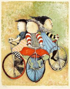 RODO BOULANGER Graciela 1935,Les enfants à vélo,Zofingen CH 2015-06-06