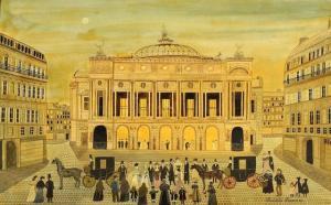 RODOLPHE ROUSSEAU MICHELINE 1900-1900,L'opéra de nuit,Labarbe FR 2017-06-24