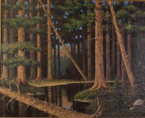 RODOWICZ Leonard 1898-1981,A pond in a wooded landscape,Bellmans Fine Art Auctioneers GB 2021-04-21