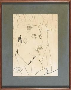 RODRIGO Joaquim,Retrato do pintor Jacques Margerin,1951,Palacio do Correio Velho 2018-07-19