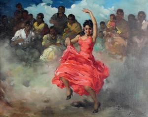 RODRIGUEZ CLEMENT Francisco 1861-1956,La Paloma,Gormleys Art Auctions GB 2023-03-28