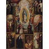 RODRIGUEZ JUAREZ Juan,THE VIRGIN OF GUADALUPE SURROUNDED BY ARCHANGELS, ,Sotheby's 2008-11-18