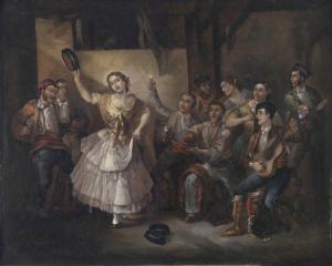 RODRIGUEZ Y JIMENEZ Juan 1765-1830,El Bolero,Arte Información y Gestión ES 2012-11-21