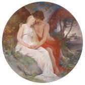 ROEBER Ernst 1849-1915,Amor and Psyche,Palais Dorotheum AT 2014-04-28
