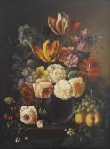 ROEDIG Willem 1900,A Still Life of Flowers in a Blue Vase,Rowley Fine Art Auctioneers GB 2022-07-30