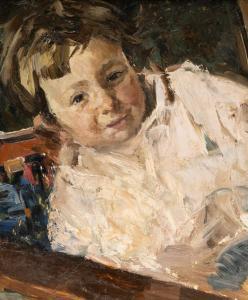 ROELOFS Albert 1877-1920,A portrait of Erna Siegel,Venduehuis NL 2023-11-16