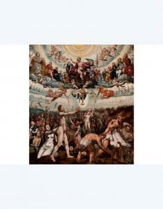 ROELOFSZ MALER ERNST 1537-1558,Il Giudizio universale,1551,Wannenes Art Auctions IT 2011-11-29