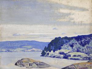 ROERICH Nicolaj Konstantinov 1874-1947,Blue Morning,1917,Christie's GB 2023-09-20