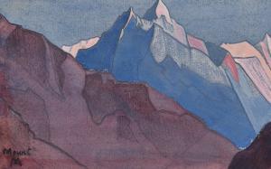 ROERICH Nicolaj Konstantinov 1874-1947,Mount "M",1932,Christie's GB 2024-03-20