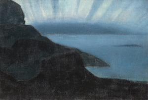 ROERICH Nicolaj Konstantinov 1874-1947,Ocean Series: Night Glimmer,1930,Bonhams GB 2005-11-28