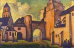 ROERICH Nicolaj Konstantinov 1874-1947,Secrets of the Walls,1920,Shapiro Auctions US 2020-03-21