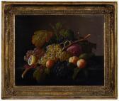ROESEN Severin 1816-1872,Still Life with Fruit,Brunk Auctions US 2020-09-12