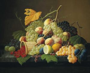ROESEN Severin 1816-1872,Still life with Fruit,Christie's GB 2017-11-14