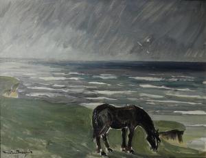 ROESGAARD Christen,Horse by the sea,1958,Bruun Rasmussen DK 2022-03-03
