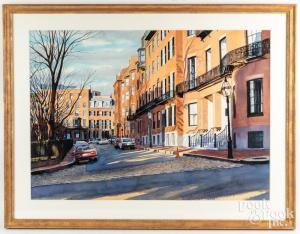 ROFFO Sergio 1953,Louisburg Square, Beacon Hill, Boston,Pook & Pook US 2022-09-14